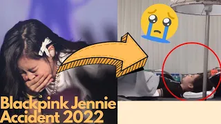 BLACKPINK JENNIE KIM -  Had an ACCIDENT While Taping the IDOL 2022