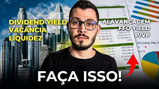 COMO ESCOLHER OS MELHORES FUNDOS IMOBILIÁRIOS DA BOLSA DE VALORES