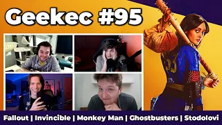 Geekec #95 | Seriálový Fallout, stylový Monkey Man, druhý Invincible či nejnovější Krotitelé duchů