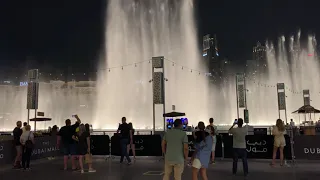 Музыкальный фонтан Дубай
