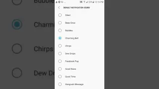 Samsung Galaxy S6 (All notification sound)