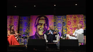 President Obama in conversation with Graça Machel