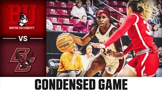 Boston University vs. Boston College Condensed Game | 2022-23 ACC Women’s Basketball