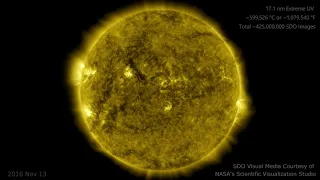 Remastered NASA Sun 10 Years Time-lapse with 425 Million Images - 4K