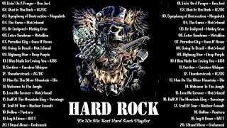 AC/DC, Bon Jovi, Megadeth, Motörhead, Motley Crue, Metallica, Deep Purple 🔥 HARD ROCK Greatest Hits🔥