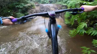 CRANKBROTHERS MALLET DH first ride | Mud and Rivers