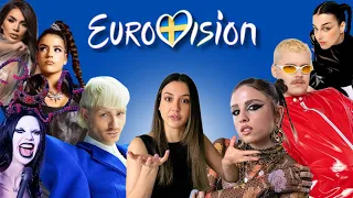 girl with 0 music knowledge ranks eurovision 2024 songs