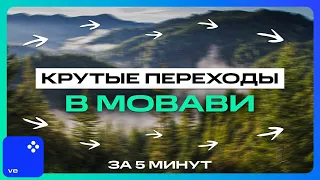 Как Сделать Переходы в Видео в Movavi Video Editor 2024? БЫСТРО и ПРОСТО