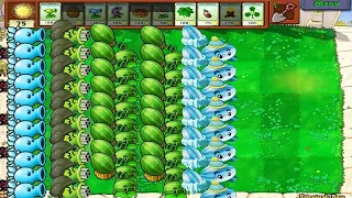 Plants vs Zombies Hack - Team Winter Melon vs All Pea PvZ vs Zombies