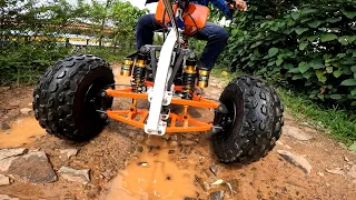 How to Make Reverse Tilting Trike motorcycle's Front suspension system