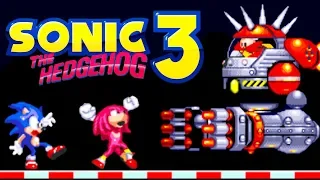 Sonic The Hedgehog 3 (Ёжик Соник 3) прохождение (Sega Mega Drive, Genesis)