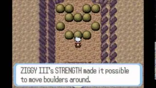 Pokémon Ruby/Sapphire/Emerald - Seafloor Cavern Strength Puzzle