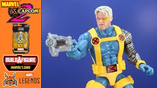 Marvel Legends CABLE Nathan Summers Marvel vs Capcom 2 X-Men Zabu BAF Wave Figure Review