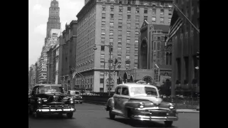 Park Avenue, New York City, 1950
