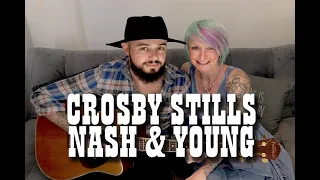 Crosby, Stills, Nash & Young - Teach Your Children | acoustic cover