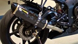 BEST ROCKET EXHAUST!  Yamaha R6 - TWO BROTHERS!