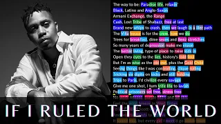 Nas - If I Ruled The World | Rhymes Highlighted