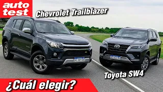 Chevrolet Trailblazer vs Toyota SW4 - ¿Cuál elegir?