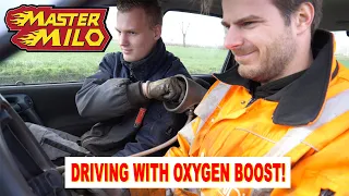 Boost your car with oxygen (engine destroyed)