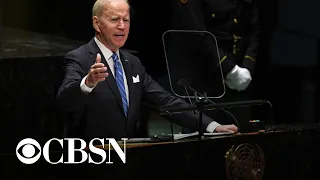 Biden pledges new era of "relentless diplomacy" in first United Nations address