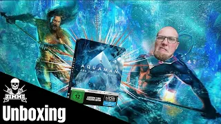 Aquaman: Lost Kingdom UHD Steelbook Unboxing