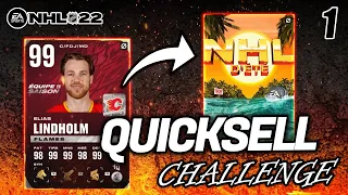 JE QUICKSELL MON ÉQUIPE! - QUICKSELL CHALLENGE 1 - NHL 22