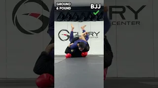 Trying to Ground & Pound a BJJ World Champion