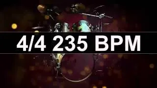 🔴 Drums Metronome 235 BPM