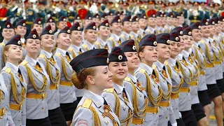 Beautiful Womens Troops of Russia | Victory Parade in Russia 2021