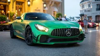 825HP RENNtech Mercedes-AMG GT R - Start Up and Driving in Monaco !