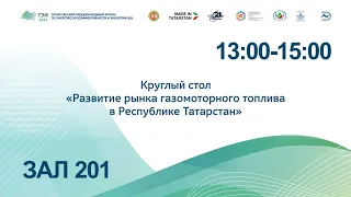 Круглый стол «Развитие рынка газомоторного топлива в Республике Татарстан»