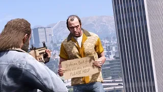 GTA 5 PC: REALISTIC RAGDOLLS 60FPS (EUPHORIA RAGDOLL OVERHAUL) #86