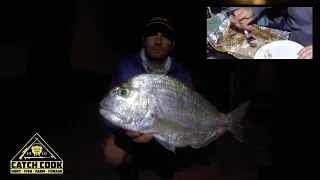 Cape Stumpnose Off the Rocks [CATCH CLEAN COOK] Oyster Bay, Eastern Cape, South Africa