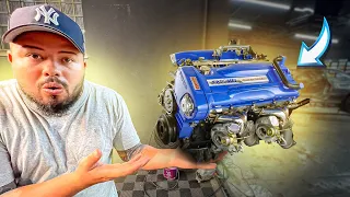 CHEGOU O MOTOR DO SKYLINE RB26