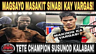 Mark Magsayo May Realtalk Kay Rey Vargas | Tete Hinamon ang Champion!