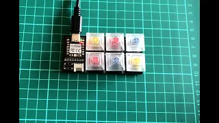 DIY 6-bit Macropad RP2040