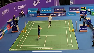 2023 Super100 KHM MS R32 王柏崴WANG Po-Wei(TPE) vs 田中湧士Yushi TANAKA(JPN)