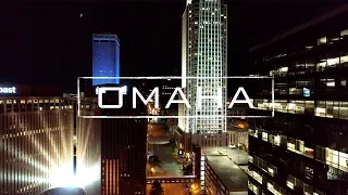 Omaha By Night | 4K Drone Video