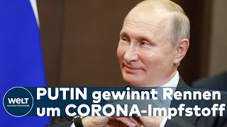 PUTIN ZUM CORONA-IMPFSTOFF-COUP: "Das russische Vakzin gegen das Coronavirus ist effektiv“