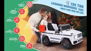 Mercedes-Benz G63 Kids Car Assembly Video