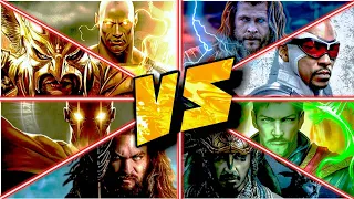 Black Adam vs Thor,Namor vs Aquaman,Dr.fate vs Dr.strange,Antman vs Atom Smasher Explained in Hindi