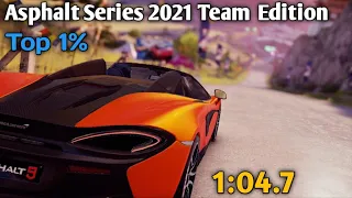 Asphalt 9 - Asphalt Series 2021 Team Edition - Dipping Down - 1.04.7xx