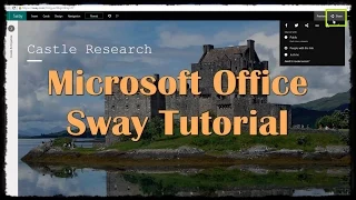 Microsoft Office Sway Tutorial