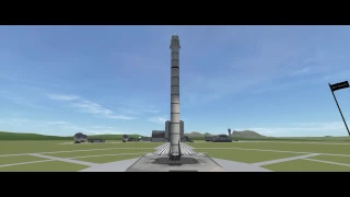 KSP 1.2 - stock Falcon 9 goes to Minmus and back - Dragon Style