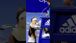 Do you remember when Zverev smashed his racquet repeatedly at the umpire? #tennis #mexico #atp