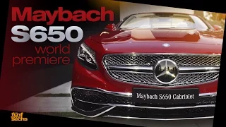 Maybach S 650 Cabriolet World Premiere in Beverly Hills (German/English)