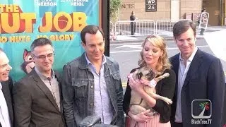 Katherine Heigl & Will Arnett get 'nutty' on The Nut Job Red Carpet