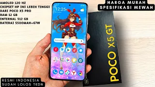 XIAOMI POCO X5 GT SIAP-SIAP MASUK INDONESIA!! DENGAN CHIPSET TERBARU SERTA HARGA MASIH MURAH