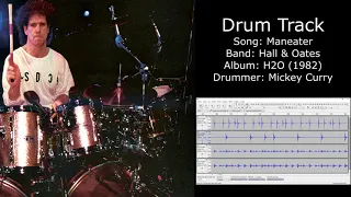 Maneater (Hall & Oates) • Drum Track
