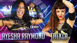 RoE/GLAM! WrestleClash 22 - Ayesha Raymond vs. Thekla ★ GLAM!